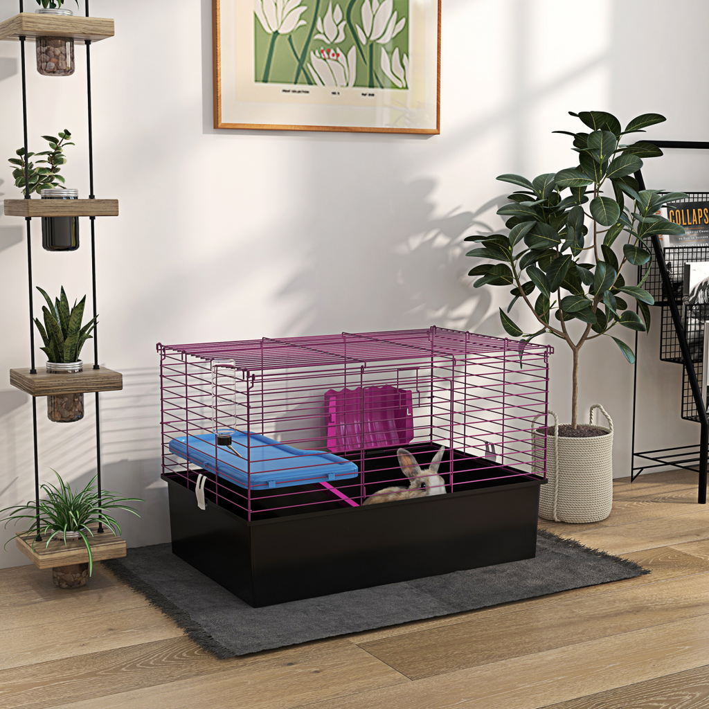 Small Animal Cage & Playhouse for Rabbits & Guinea Pigs