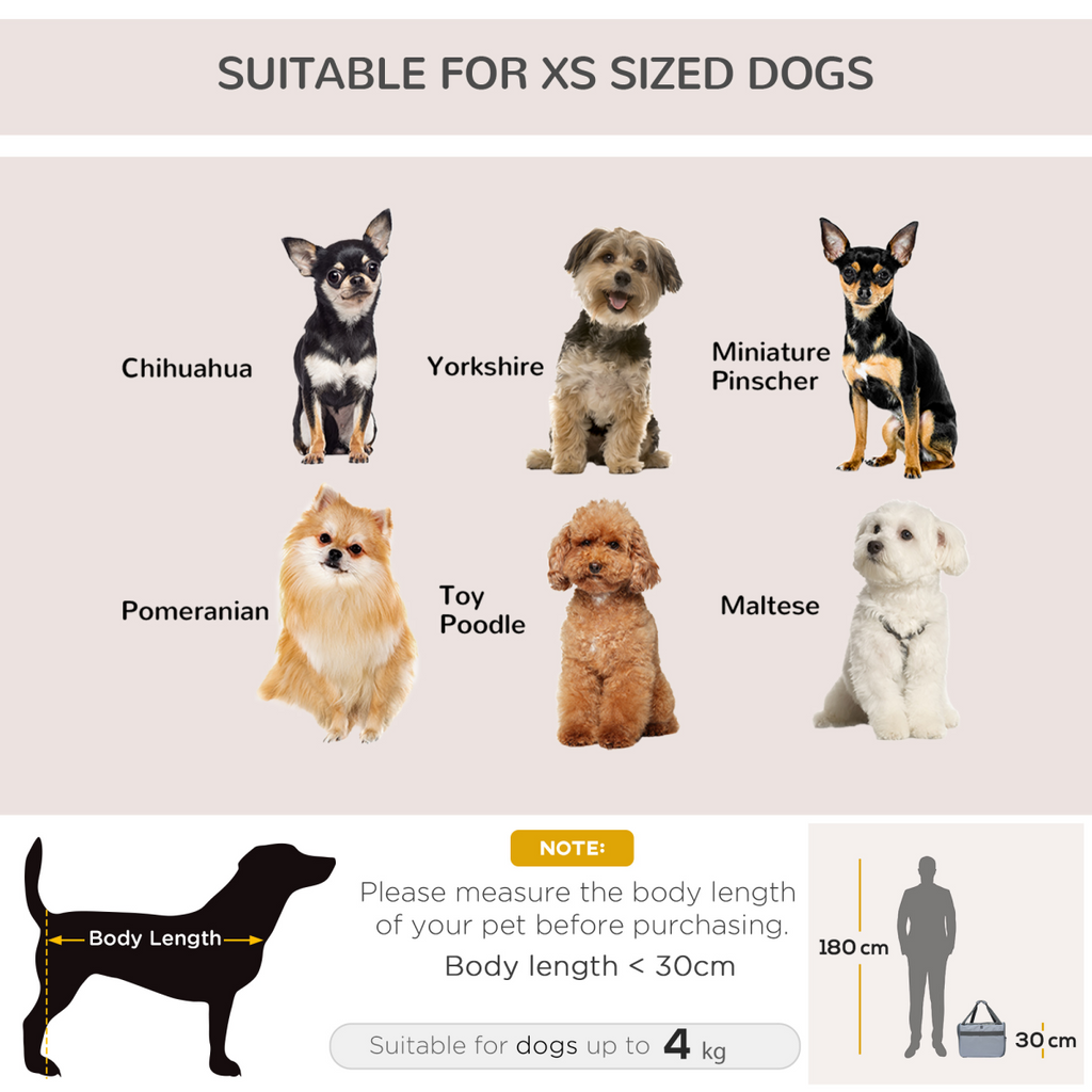 Foldable Pet Carrier Bag for Cats/Dogs - Portable Travel Cage with Mesh Top