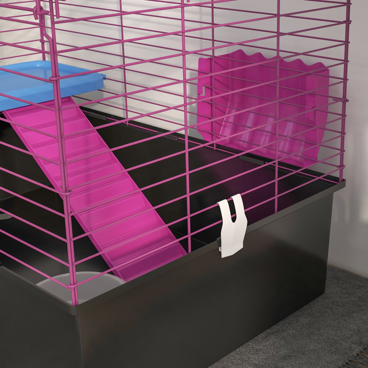 Small Animal Cage & Playhouse for Rabbits & Guinea Pigs