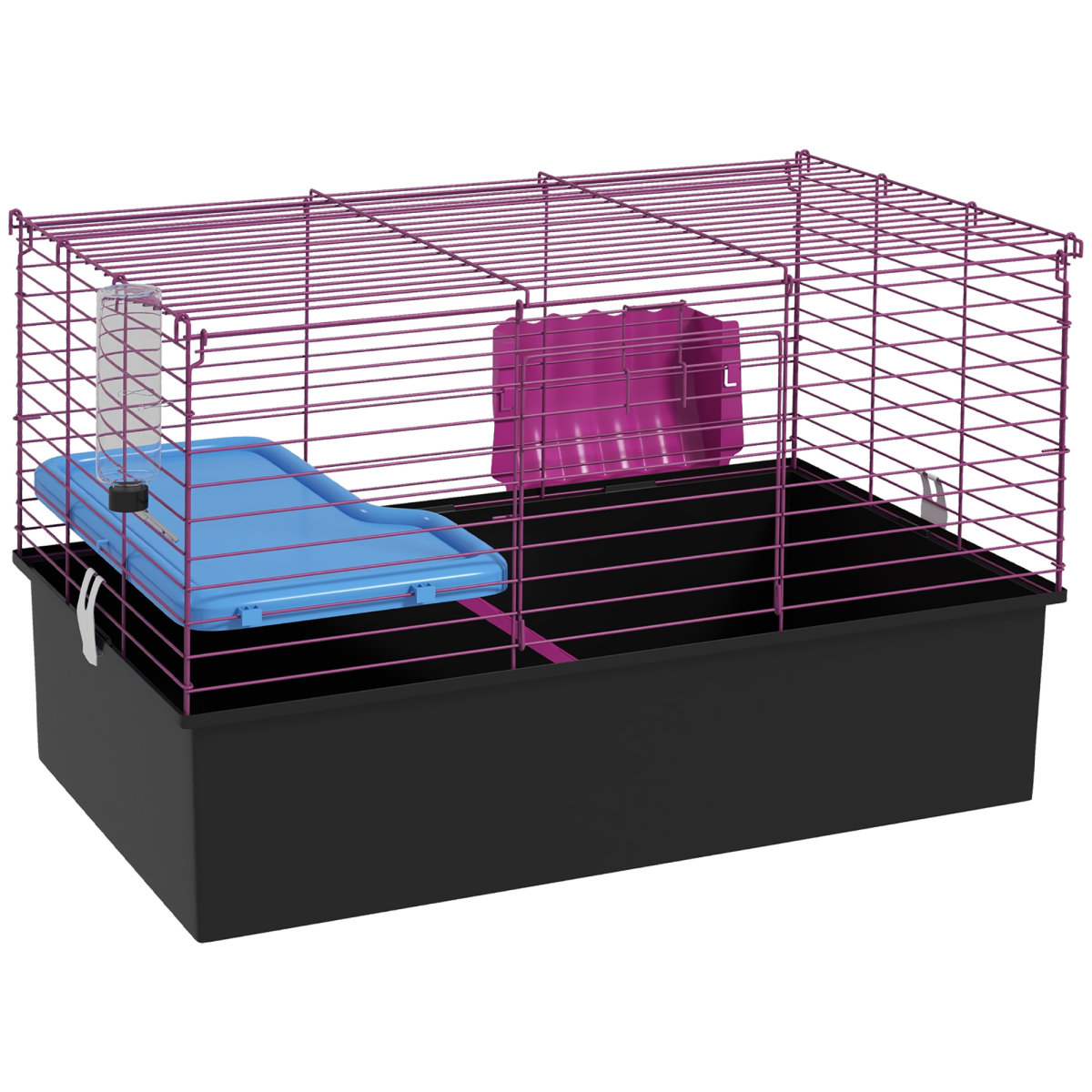 Small Animal Cage & Playhouse for Rabbits & Guinea Pigs
